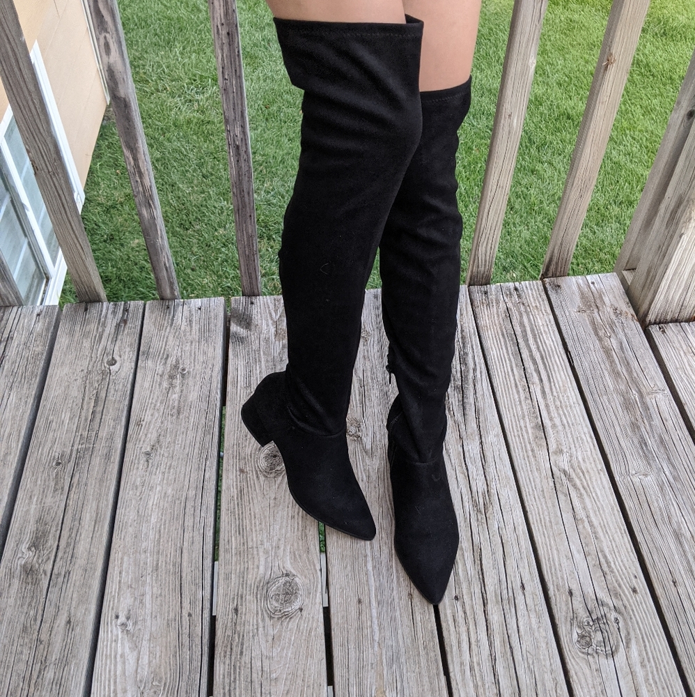 ⭐STEVE MADDEN Over the Knee Heeled Boots⭐